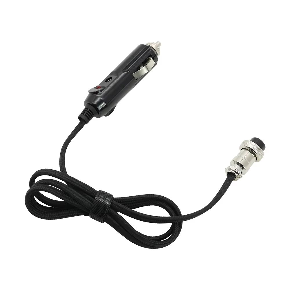 High Quality 12V 24V Cigarette Lighter Adapter Charge Cable with GX16 Aviation Plug Aircraft Connector Accessories 5A 10A 15A