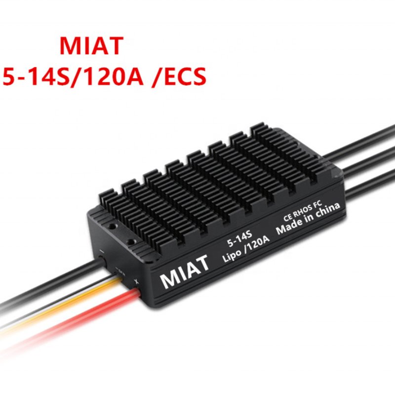 MIAT 2022 ESC China Supplier 24v 120a Esc for Agricultural Drones/drone Crop Sprayer Parts