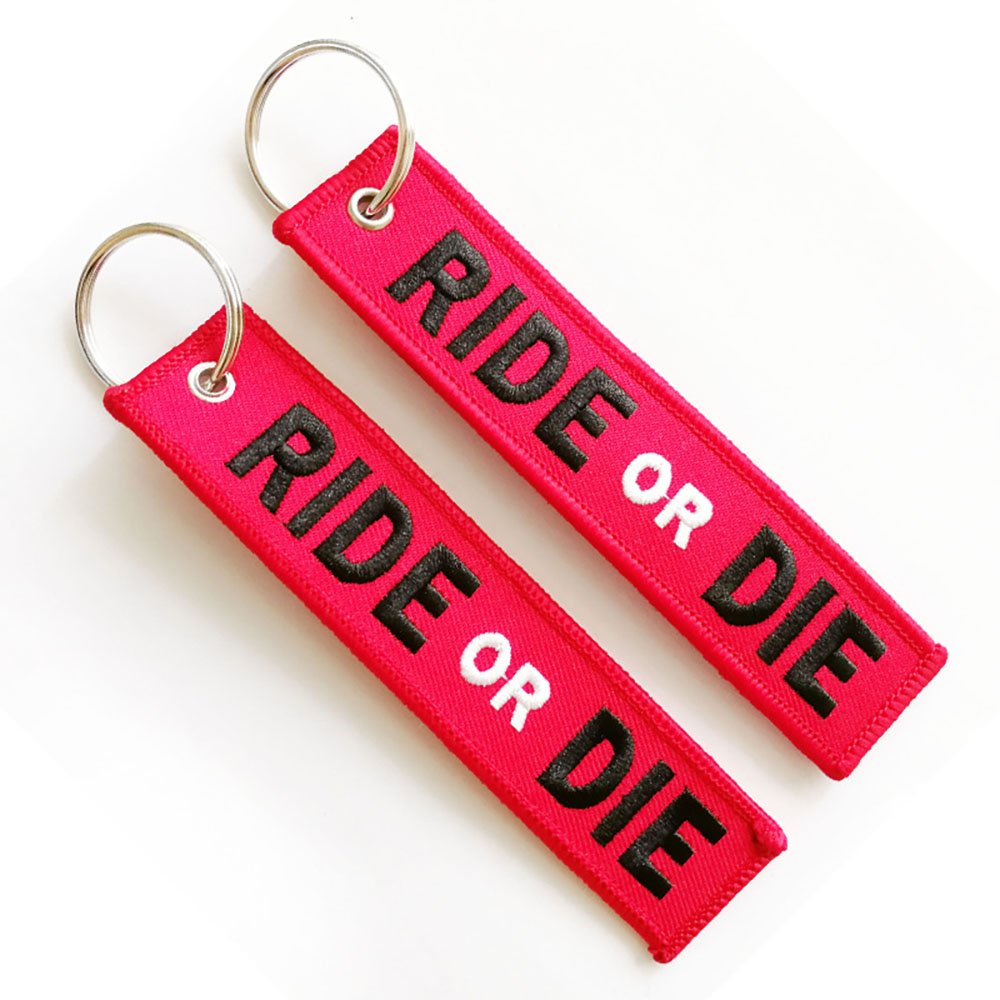 Wholesale Custom Aircraft Aviation Label Embroidered Keychain Personalized Anime Fabric Keychain Woven Keychain