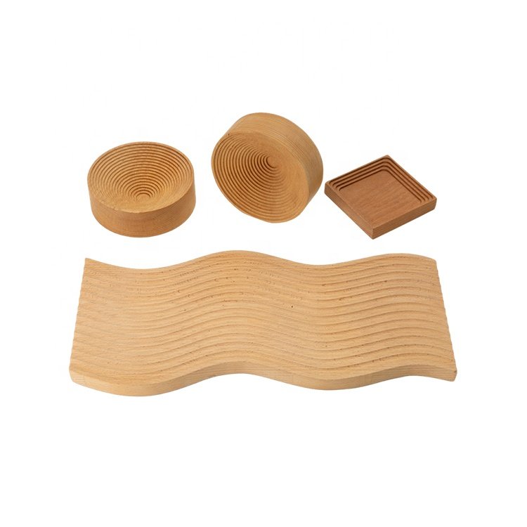 High Quality Router Machining Round Cube Square Block Prototype CNC Wooden Parts Milling Turning Lathe Cnc Custom Solid Wood