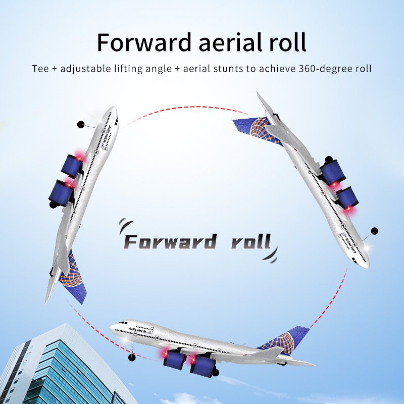 747 3ch Model Flying Jet Airplane Juguet Avion A Control Planes Helicopters Aircraft Rc Plane Big Ultralight Electric Toy Plane