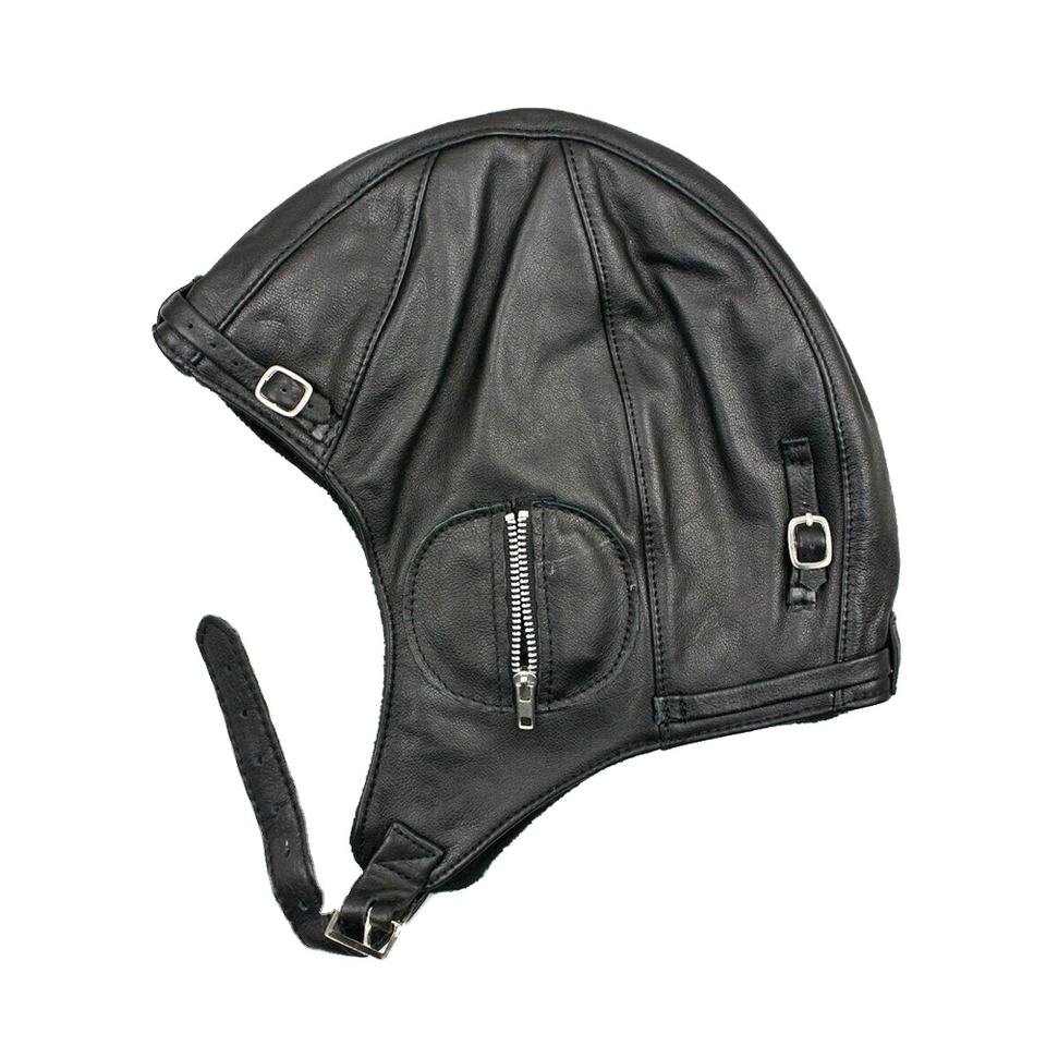 Heavy Duty Latest Design New Arrival Unisex Aviator Genuine Leather Cap Original Cowhide Leather Pilot Cap by Power Hint