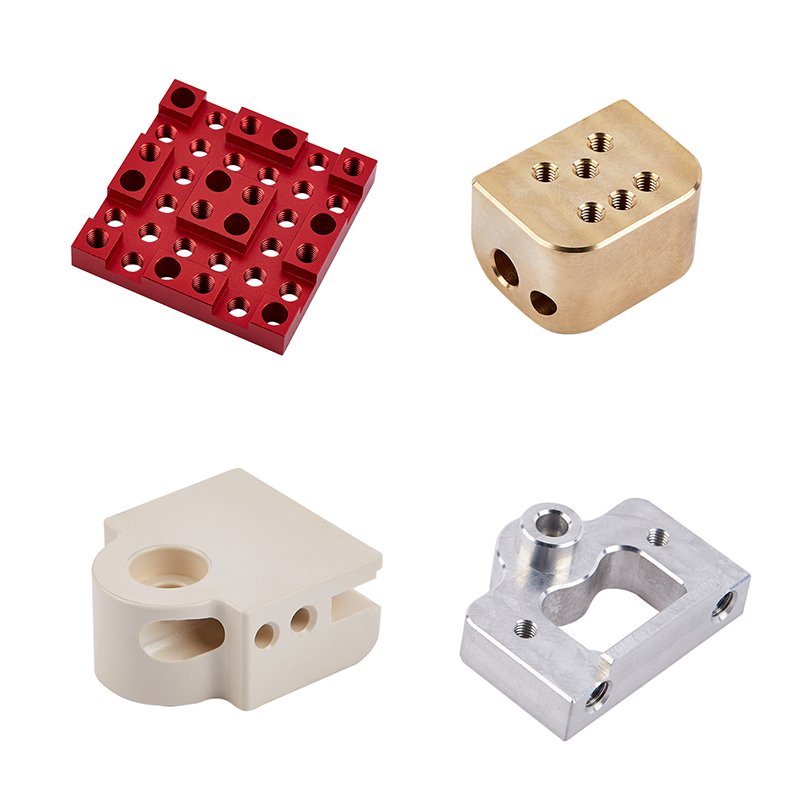 CNC Machining 6061-T6 Aluminum Parking Brake Blocking Plate Kit CNC Aluminum Thick Flange Part for Car Racing