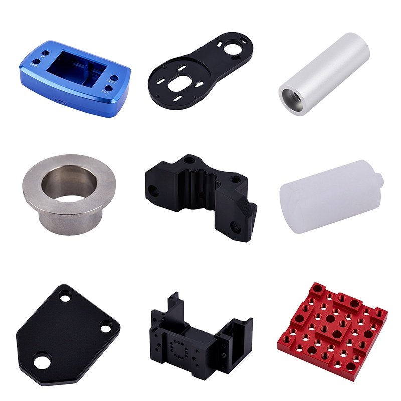CNC Machining 6061-T6 Aluminum Parking Brake Blocking Plate Kit CNC Aluminum Thick Flange Part for Car Racing