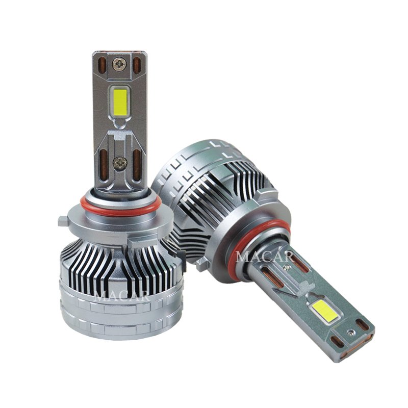 MACAR High Power Auto Led Headlight H7 H11 9005 9006 9016 H4 Led Headlight With Fan Hb4 Hb3 Led Light Bulb 12v 24V