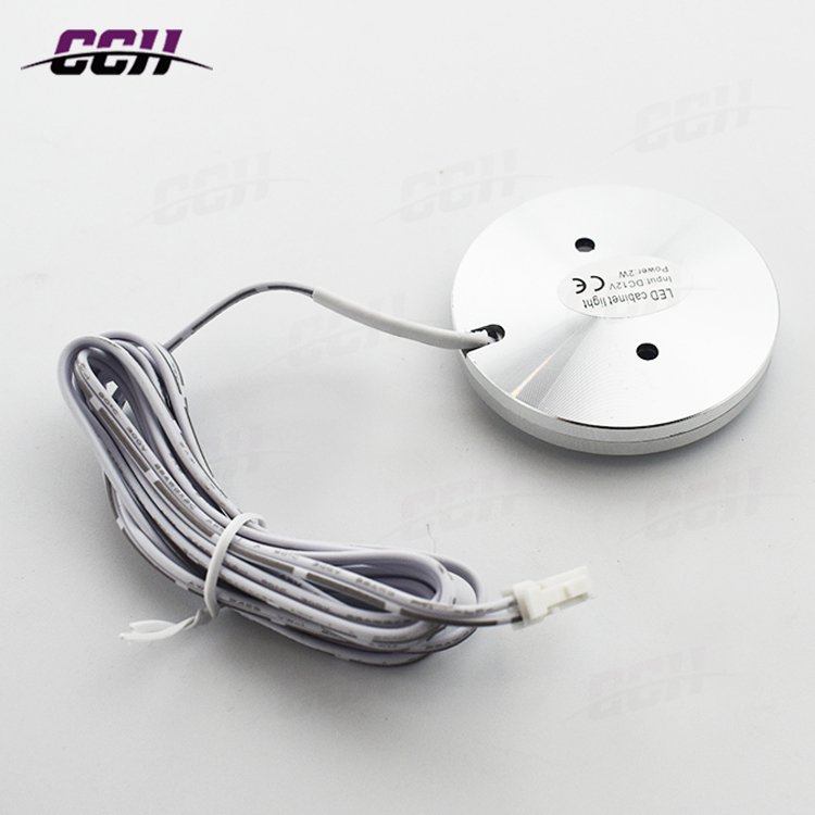 Sensor Small Led Light Round Cabinet Light Night Lights DC12V Round Cabinet Lamp