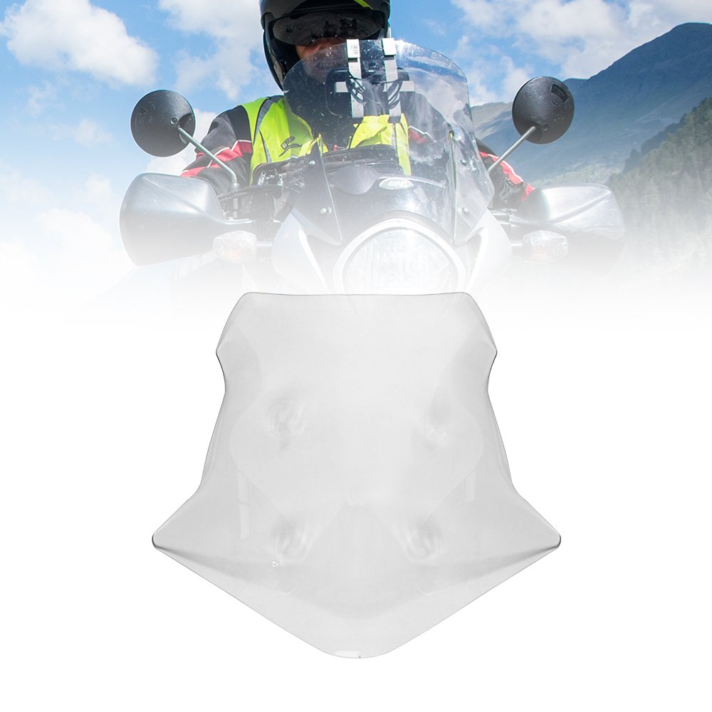 Chinese Manufactur PC Plastic Motorcycle Windscreen Motorcycle Part Windshield Customized Motorcycle-windshield