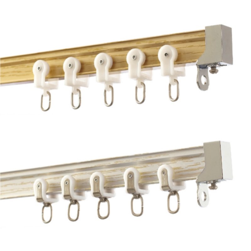 Factory Stock Quality Standard Curve Bendable Curtain Rail and Track for Project