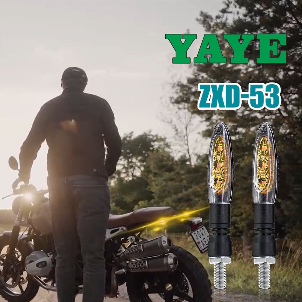 Motorcycle Turn Signal Lights Classic Amber DC12V High Brightness Turn Signal Lights for Motorcycle