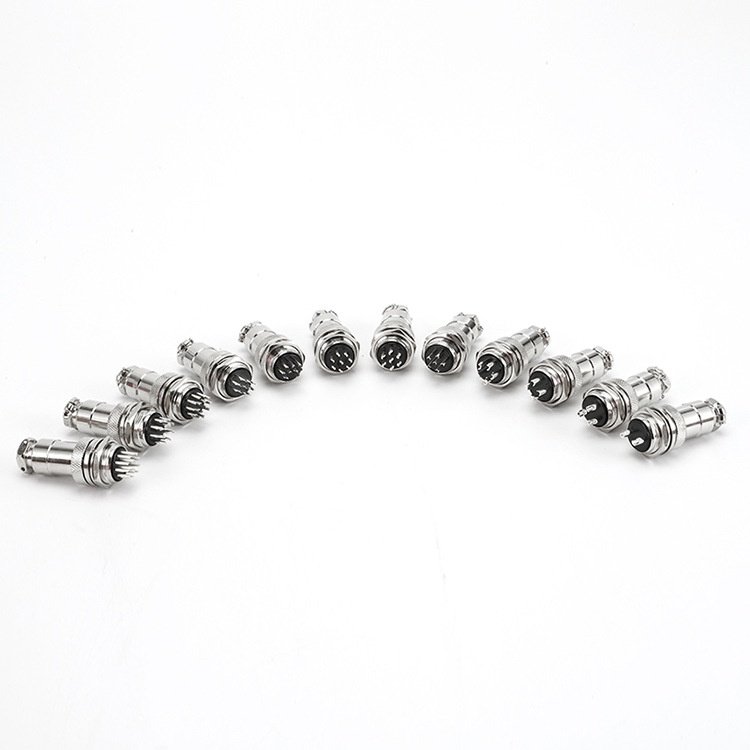 Aviation Plug GX20 Series Connector Male 20-2/3/4/5/6/7/8/9/10/12/14/15 Core Power Supplies Accessories