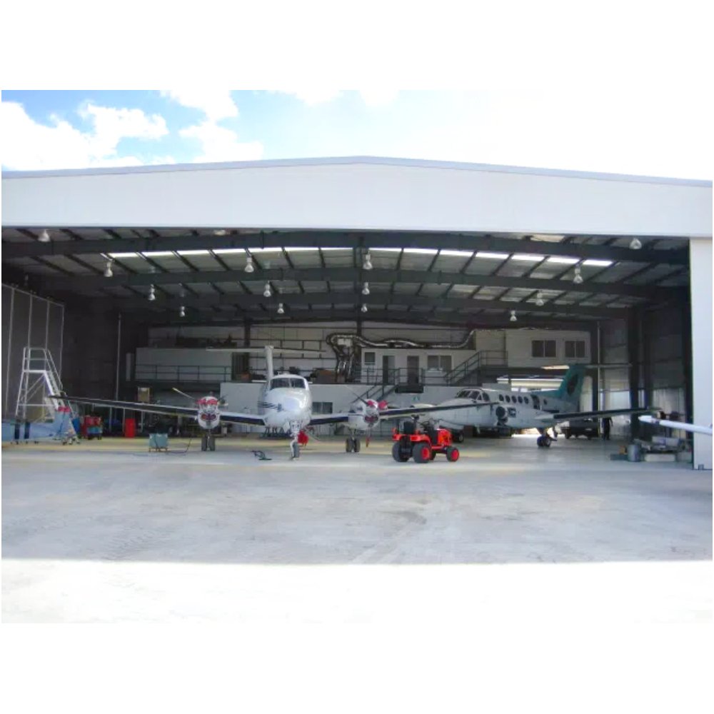 Prefabricated Modular Cheap Helicopter Hangar Airplane Hangar Portal Steel Structure Building Warehouse Frame aircraft Hangar