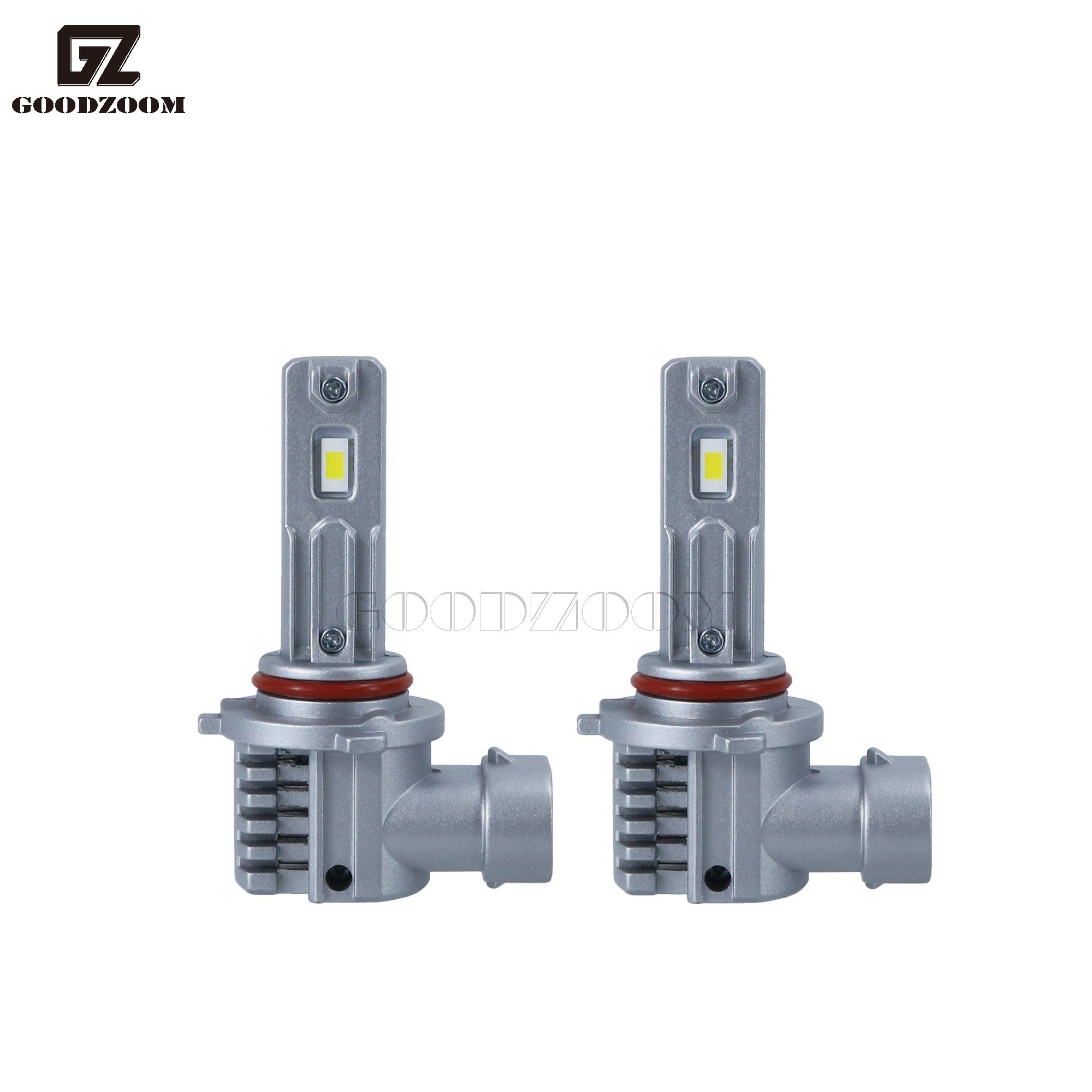 GOODZOOM Vehicles Auxiliary Lights H1 H3 H4 H7 H11 H27 9005 9006 LED Headlight Head Flashlight for Auto Parts 60W 6500K