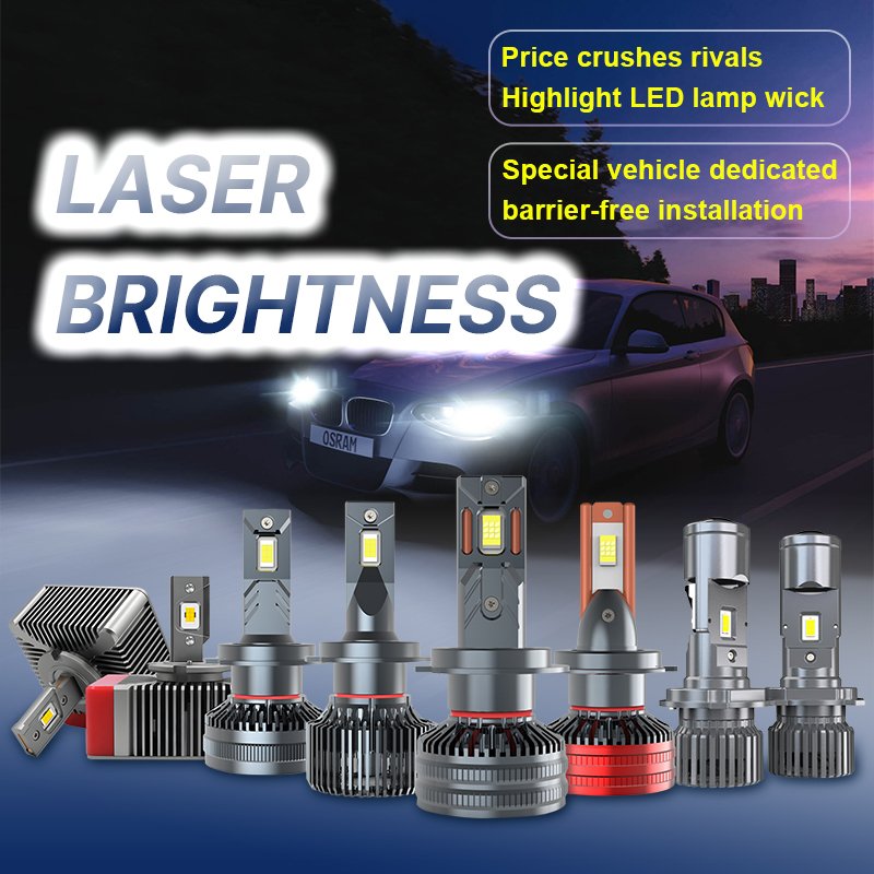 D-series Car Double Copper Tube Light-Emitting Diode Headlight Car Lighting Bulb for Car Led Headlight