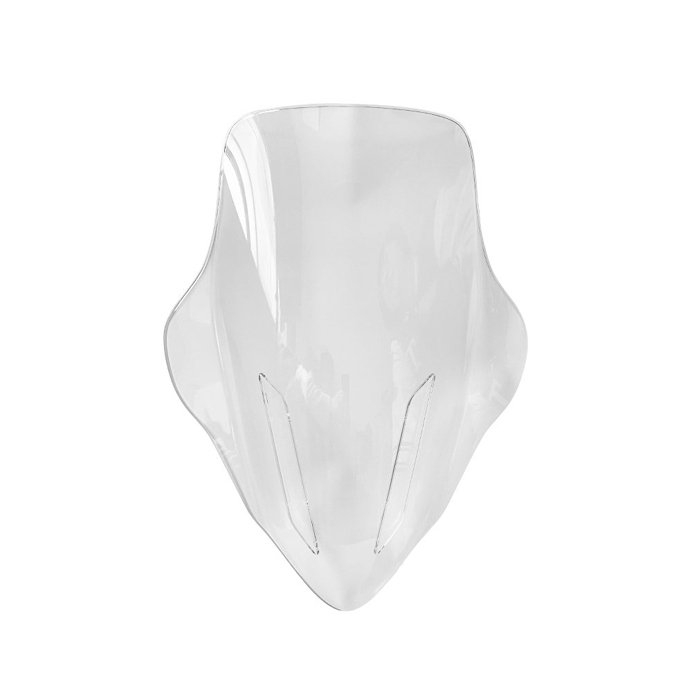 Custom PC Plastic Motorcycle Windshield Motorcycle Accessories Transparent Motorcycle Windshield Screen
