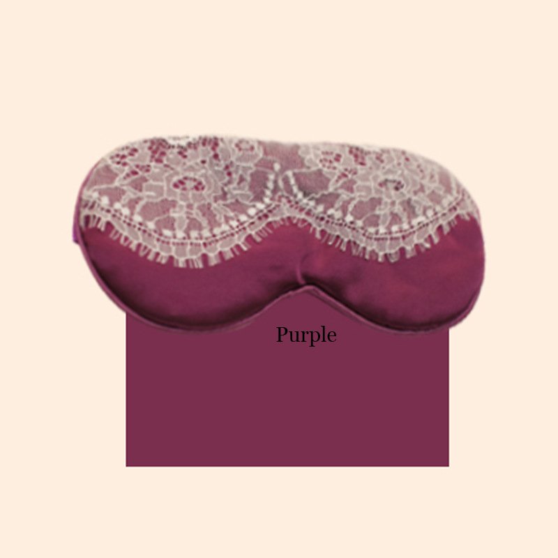 Lace Silk Blindfold Eye Mask Sexy Costume Lingerie Accessories for Women Sleep Mask Blindfold Headband for Daily Use