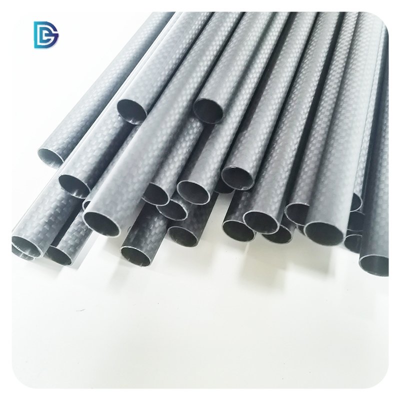 High Quality Custom Full 3K Carbon Fiber Tube Carbon Fiber Pipe Different Diameter High Strength High Modulus