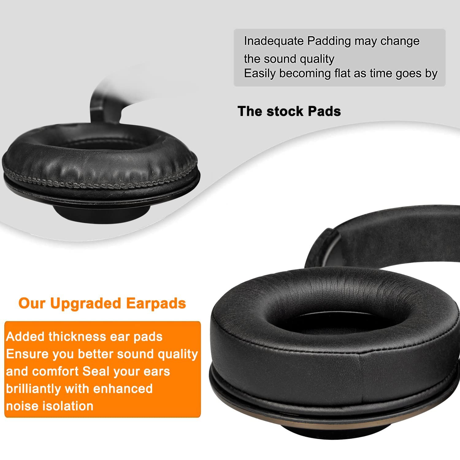 Ear Pads Cushions Replacement Earpads for AKG Pro Audio K52 K72 K92 K240 K241 K271 K272 K550 K551 K553 S MKII MK2