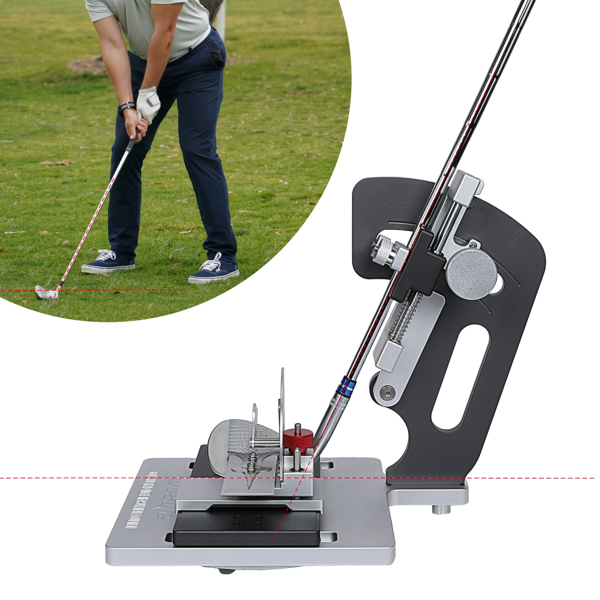 High Quality New Products On-line Golf Club Head Measurements Every Golfers Fast Delivery Wholesale Price Golf Fitting Tool