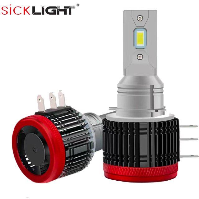 Super Excellent Performance H15 LED Headlight 6500K 10000LM 35W High Beam 15W DRL IP68 Grade High Power CSP Chips