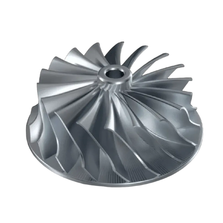 OEM 5-Axis CNC Machining Services for Metal Turbine and Impeller Parts