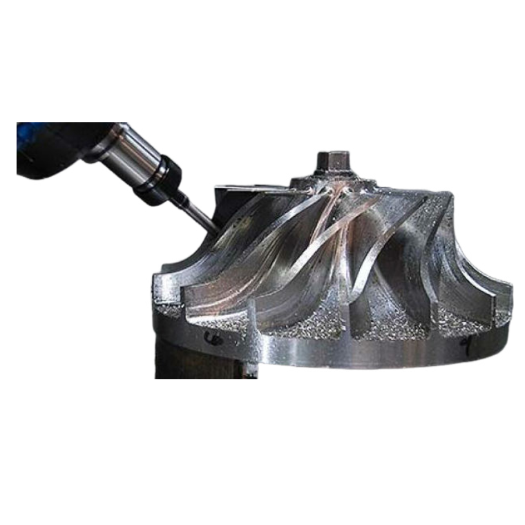 OEM 5-Axis CNC Machining Services for Metal Turbine and Impeller Parts