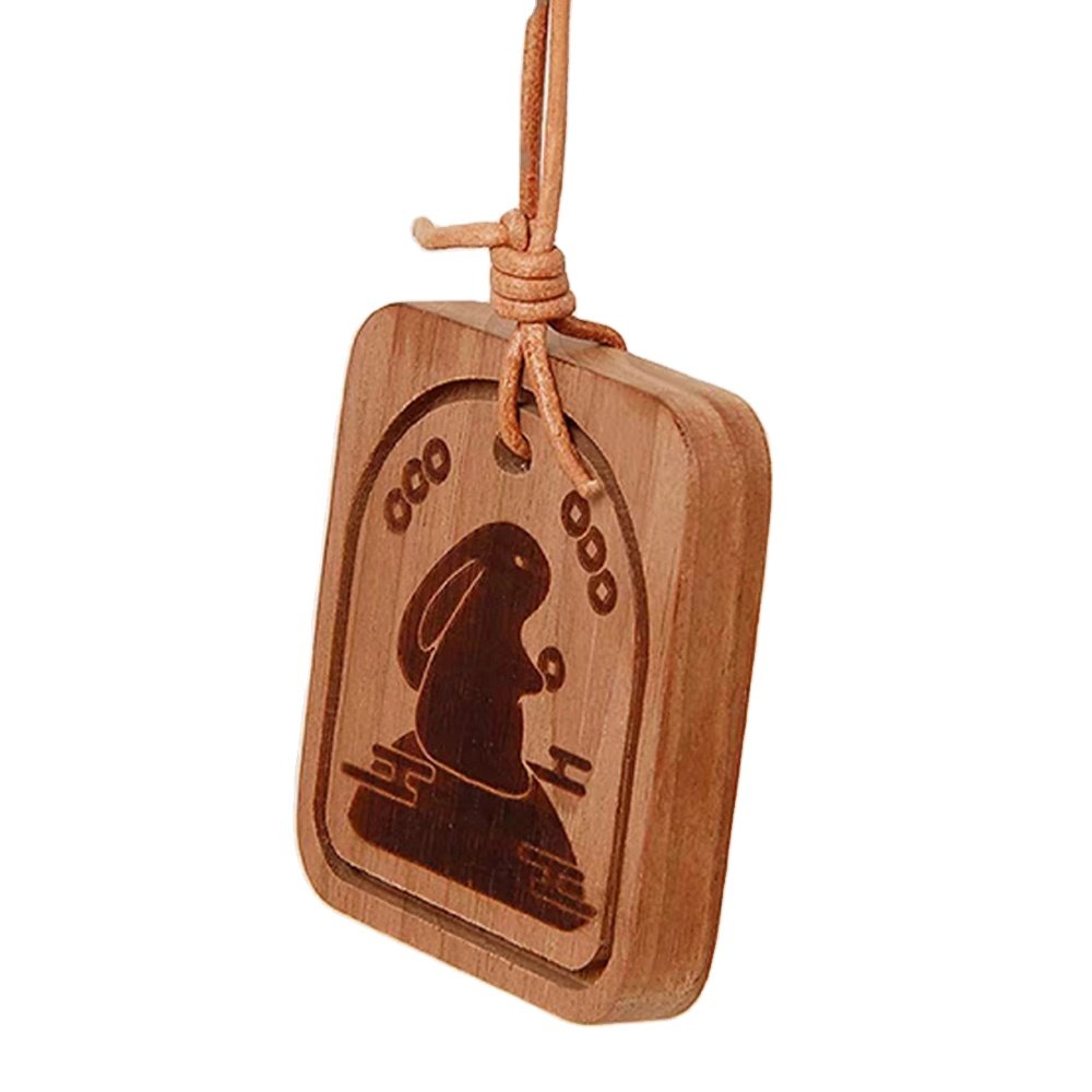 Custom Logo Air Freshener Solid Aviation Wood Diffuser Car Natural Evaporation Hanging Liquid Freshener for Windshield