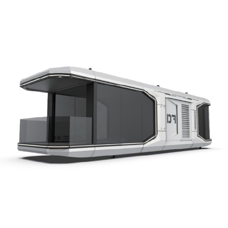 2025 Modern Eco-friendly Prefab Steel Space Capsule House Pod Hotel for Villa or Apartment for Living Room Tiny Mobile Home