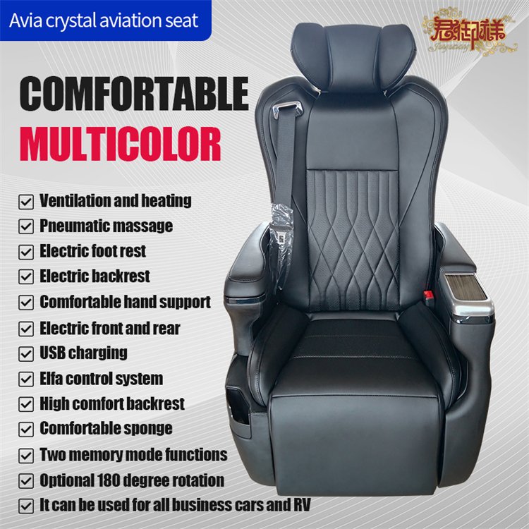 ALPHARD Customized Professional High-End Car Interior Aviation Seats Luxury Multi Function Soft Leather Business Car Seats