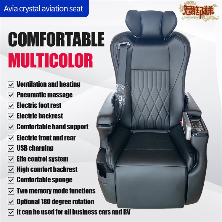ALPHARD Customized Professional High-End Car Interior Aviation Seats Luxury Multi Function Soft Leather Business Car Seats