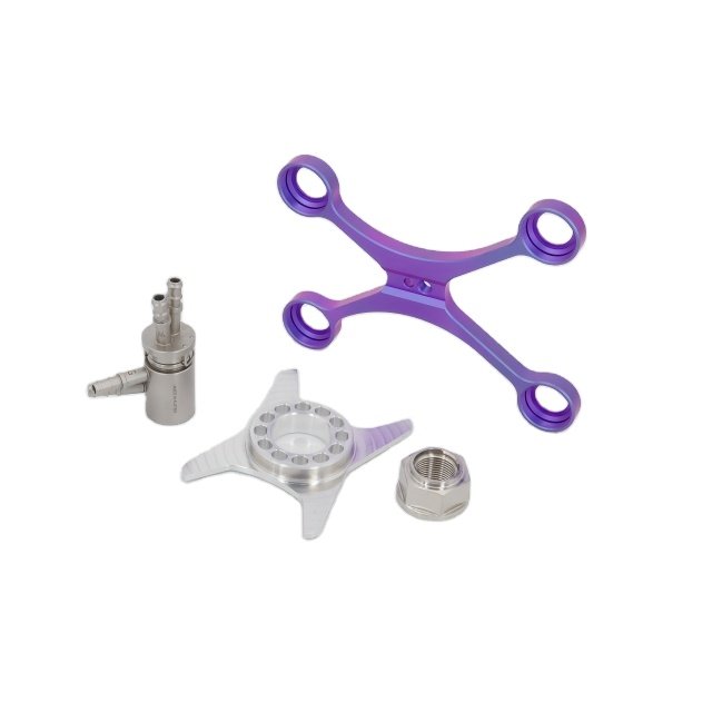 High Precision Aluminum Aviation Accessories Handle Cnc Machining Parts for Automation Parts