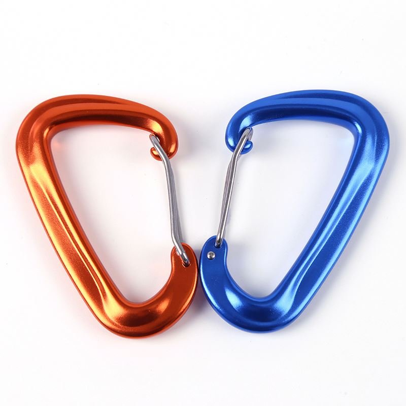 7075 Aluminium Carabiner Clips 12kn Camping Carabiner Aluminum Dog Leash Carabiner Clips