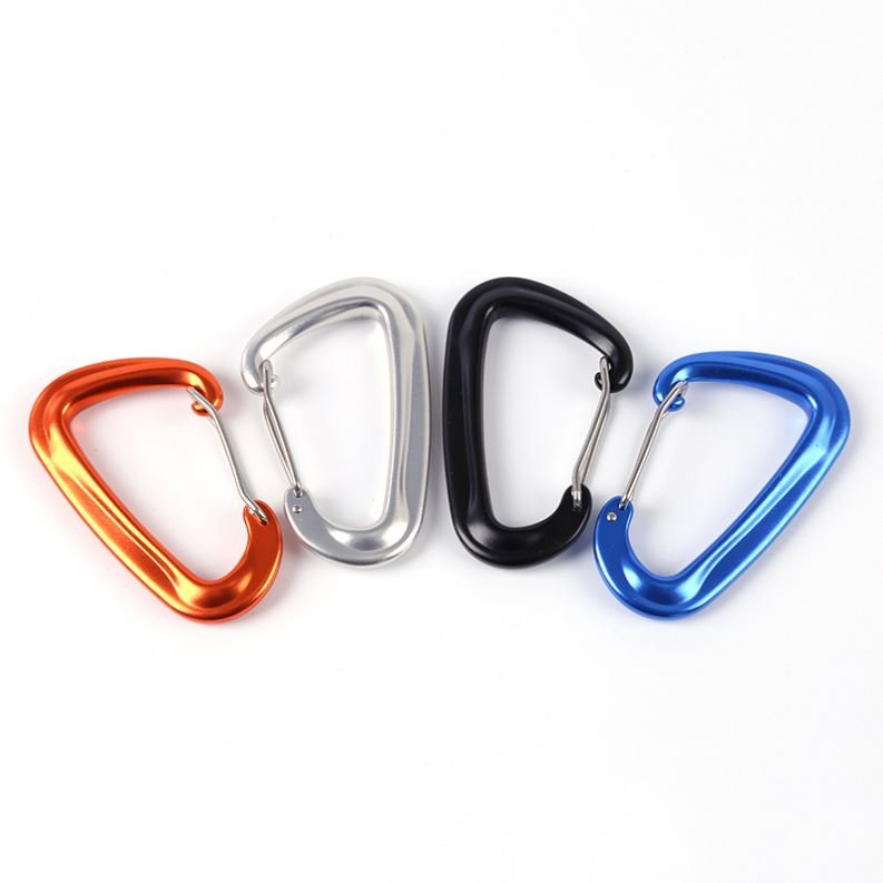 7075 Aluminium Carabiner Clips 12kn Camping Carabiner Aluminum Dog Leash Carabiner Clips