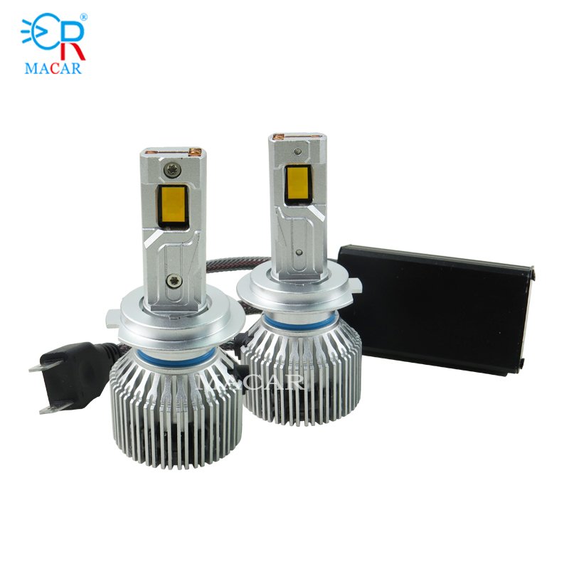 MACAR M70 Factory Direct Sale Car Parts M70 Halogen LED Headlights High Power 150W 12V Car Front Light Bulb H4 H7 H11 H1 9012