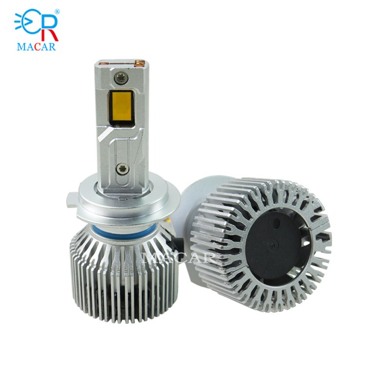 MACAR M70 Factory Direct Sale Car Parts M70 Halogen LED Headlights High Power 150W 12V Car Front Light Bulb H4 H7 H11 H1 9012