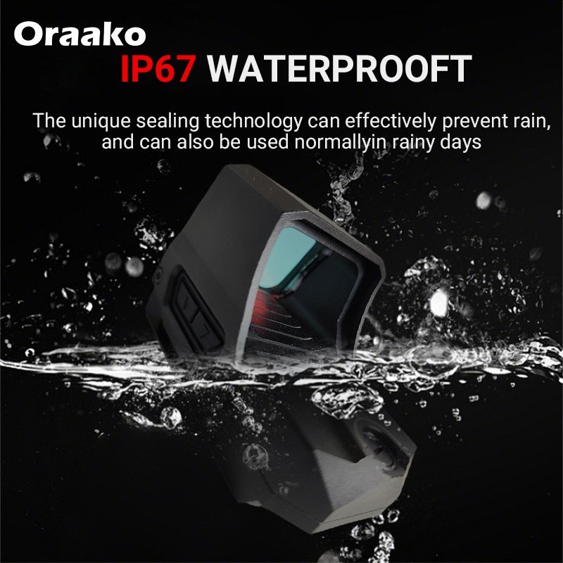 Ip67 Waterproof Hunting Shooting Accessories Daytime Night Vision P-istol Tactical Reflex Scope Optic Red Dot Sight for P-istol