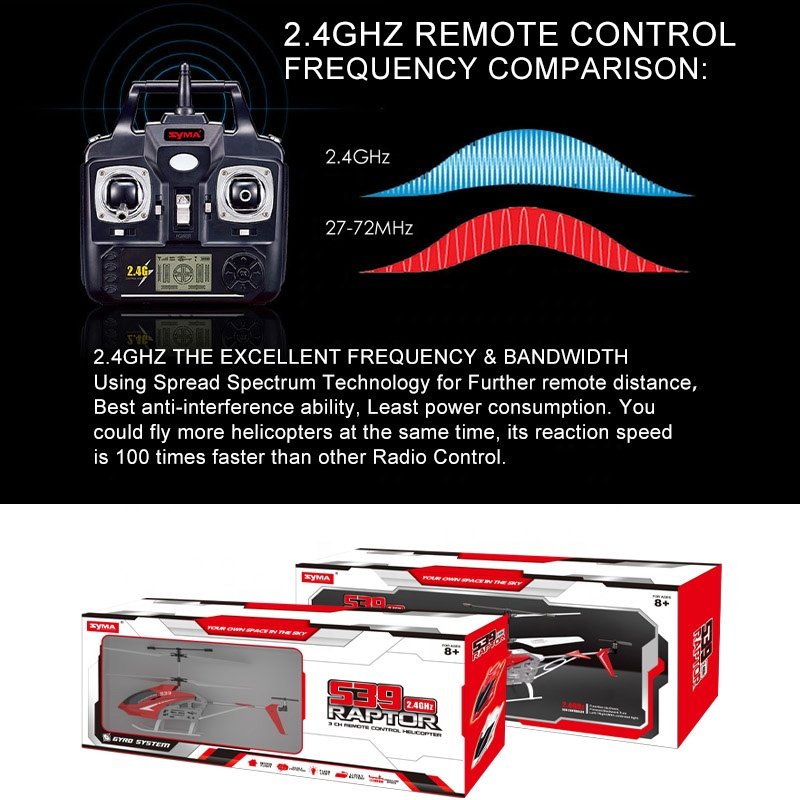 Factory wholesales rc helicopter S39-1 syma helicopter auto-hover remote control auto-hover helicopter aircraft