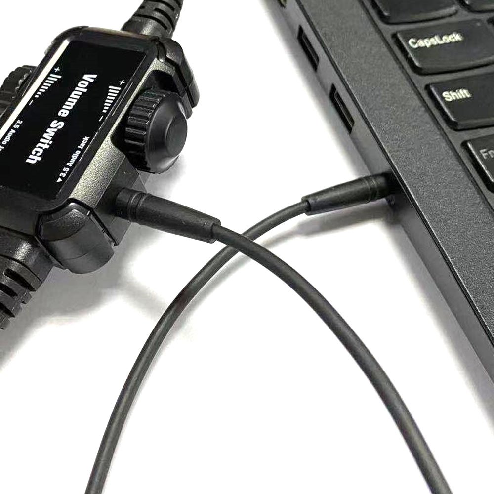 Red Noise Cancelling Aviation Helicopter Headset Noise Reduction Pilot Aviation Headset With 3.5mm Cable for PC Computer