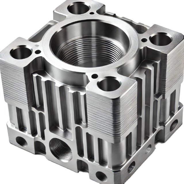 Custom Precision 5-axis CNC Machined Aluminum Parts For Aerospace Automotive ISO 9001 Certification And 24-hour Prototyping
