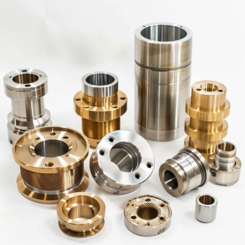 CNC Electric Parts and Accessories Aircraft Engine Parts Steel and Aluminum CNC Turned Parts Manufacturing