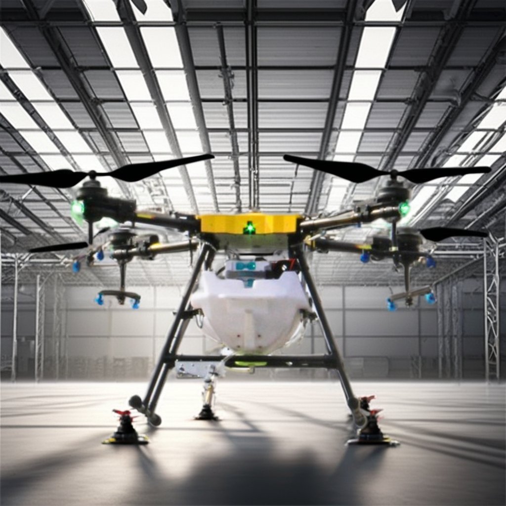 Intelligent Electric Agricultural Drone Heavy Load Plant protection UAV for Granular Pesticide Spraying