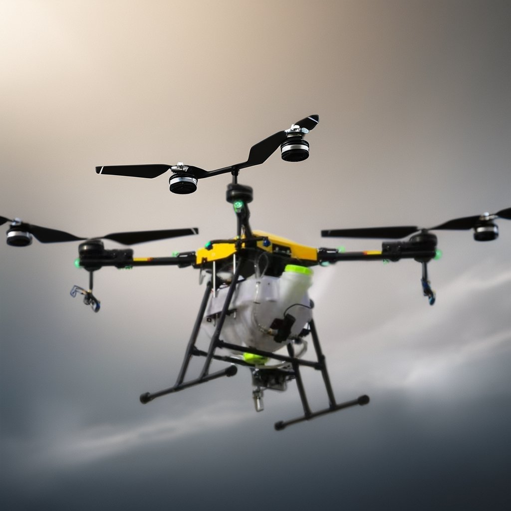 Intelligent Electric Agricultural Drone Heavy Load Plant protection UAV for Granular Pesticide Spraying