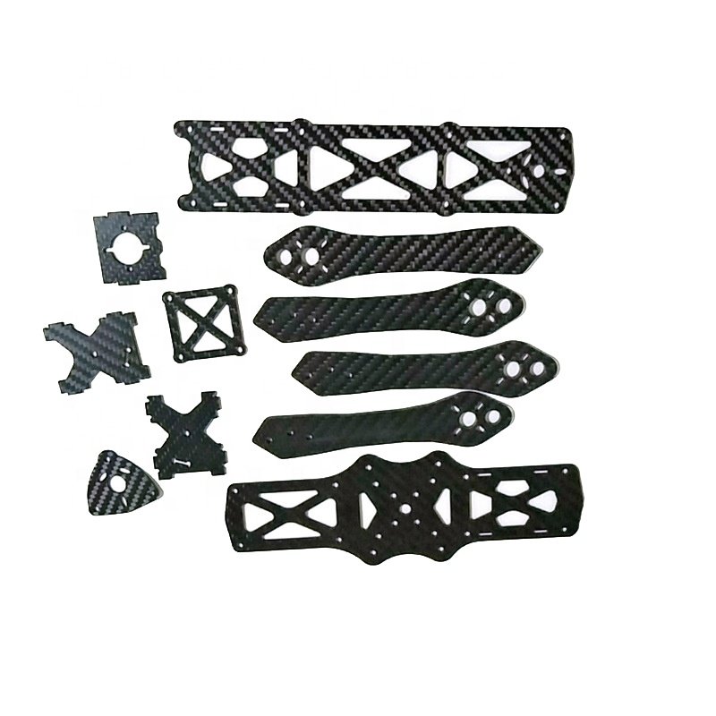 Custom UAV Drone Aircraft Wing Unmanned Air Vehicle Accessories UAV Rack Aerospace Horn Carbon Fiber Propeller Blade