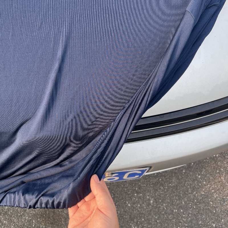 High Quality Garage Car Cover Retractable Stretch Dustproof Indoor Car Cover With Soft Touch Surface