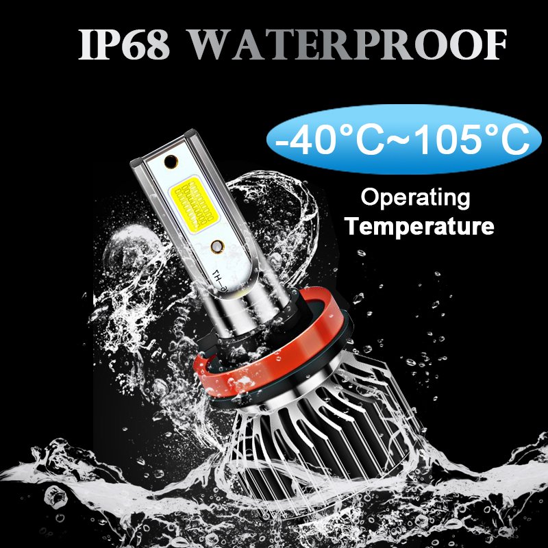 Best-selling Car Led Headlight 3000k 12V Aviation Grade Aluminum COB Auto Led Light Lighting System Car Led Headlight