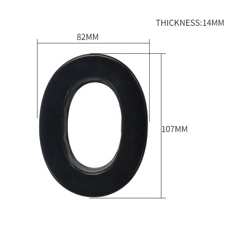 Safety Over the Head Ear Earmuffs Cushions Noise Reduction Ear Muffs for Electronic Shooting 3M Ear Pads