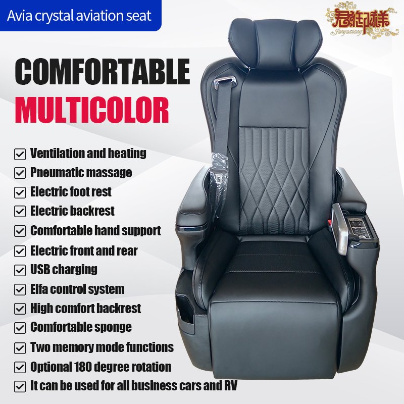 Aviation Seat ALPHARD VELLFIRE Hiace Noah Voxy Sienna PREVIA Proace Granvia Oem Auto Electric Power Seat Luxury Leather Car Seat