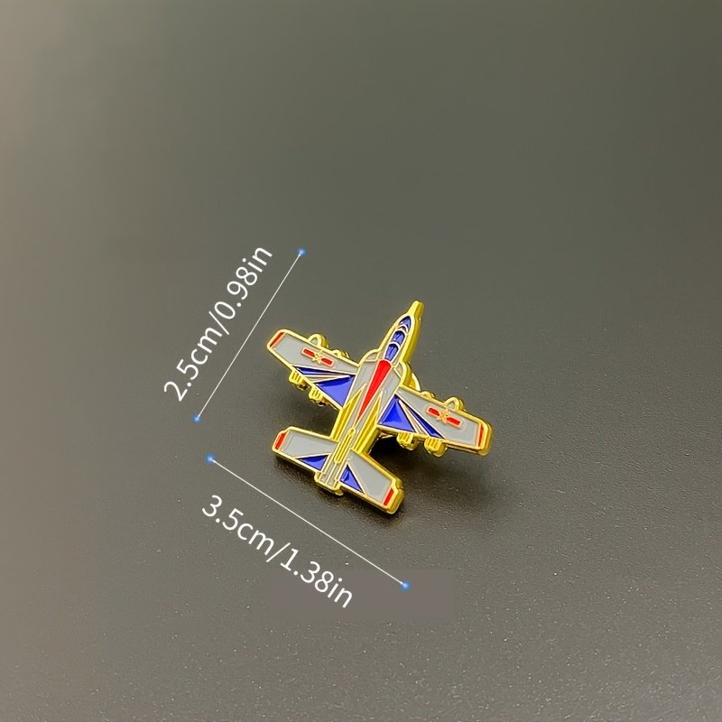 Custom Alloy Airplane Pin Set Aviation Souvenir Enamel Craft for Gift Room Decoration Display Accessories