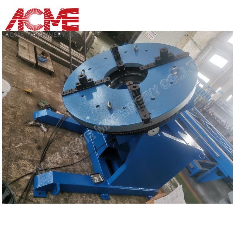Automatic Pipe Welding Positioner With Speed Control With 4 Jaw Chuck