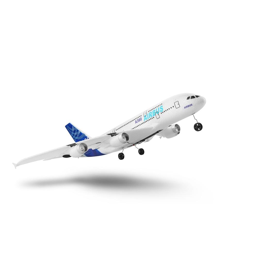 Original Wltoys XK A120 RC Airplane 3CH 2.4G EPP Remote Control Airplane Fixed-wing RTF Airbus A380 Aircraft Model Toy for Kids