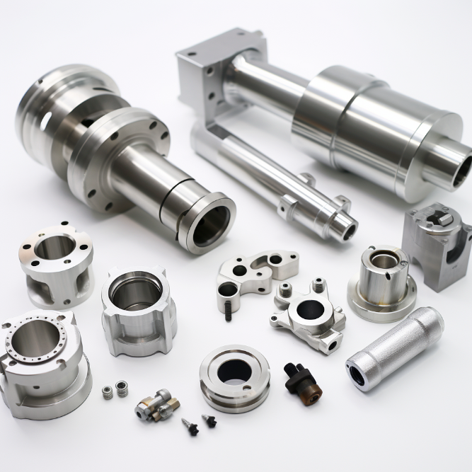Customized CNC Machined Aluminum Alloy Metal Parts For Aerospace Automotive Industrial Applications
